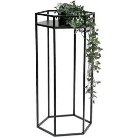 DanDiBo Ambiente Blumenhocker 35 x 70 x 30 cm Schwarz