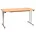 Klapptisch 120 x 70 x 74 cm Beige
