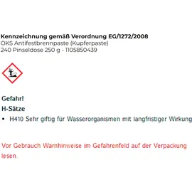 OKS Antifestbrennpaste (Kupferpaste) 240 250g Pinseldose