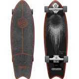 Longboard Skateboard 65 mm Vintage Cruiser Sport SCHWARZ|SCHWARZ|WEISS NO SIZE