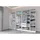 marmex möbel TRES 02B Garderobenschrank 90x206x51 weiß