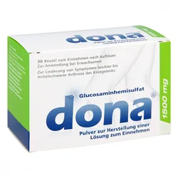 Dona 1500mg Pulver zur, zum Herstellung einer Lösung zur, zum Ei