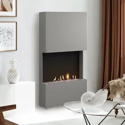 muenkel Design Trix [Design Bioethanol Kamin]: Graualuminium - 1235