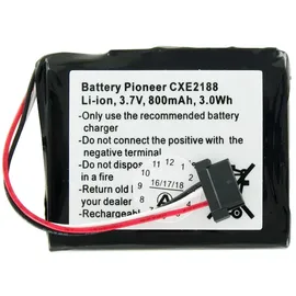 AccuCell Akku passend für Pioneer CXE2188 , AVIC-F320BT, Akku 338937010176