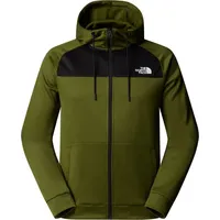 The North Face REAXION Zip Fleece 2026 woodland green/tnf