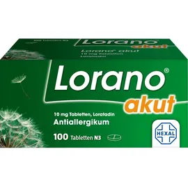 Lorano akut Tabletten 100 St.
