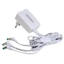 Lemax 4.5V 3-Output Adapter White Fixed EU Plug V.2