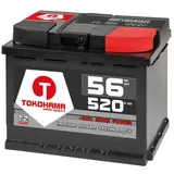 TOKOHAMA Autobatterie 56Ah 12V Starterbatterie ersetzt 53Ah 54Ah 55Ah 60Ah