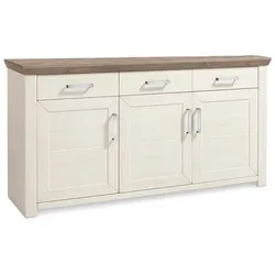set one by Musterring Sideboard York Dekor Pino-Aurelio / Eiche Nelson