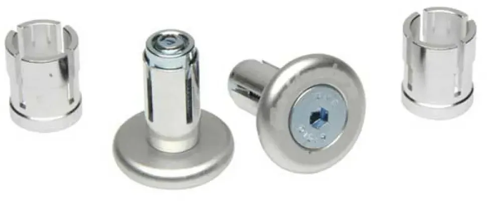 Barkbusters 1085971006 Lenkerendstopfen - Silver - One Size