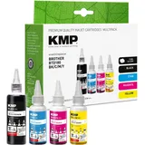 KMP BTD180 schwarz + cyan + magenta + gelb
