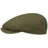 Stetson Belfast Schirmmütze Uni einfarbig Made in EU Herren Frühling Sommer Oliv 63 cm - 63