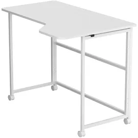 Maclean Brackets Schreibtisch Klappbar Weiß