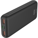 Hama Powerbank 20000 mAh LiPo USB-A, USB-C, Anthrazit