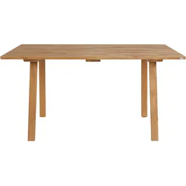 OTTO products Esstisch OTTO PRODUCTS "Alessja", braun (eiche geölt, eiche geölt, eiche geölt), B:150cm H:75cm T:90cm, Tische, Rechteckiger Esstisch Esstisch Holz-Esstische, Breite 130 oder 150 cm, Eiche Massivholz mit veganem Bio-Öl behandelt