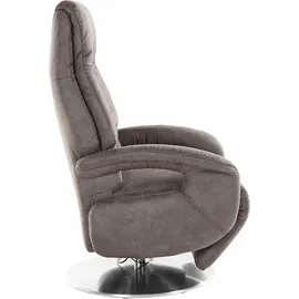 sit&more Launceston Microfaser 74 x 113 x 77 cm grau