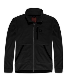 Vintage Industries Valerio, Fleece-Jacke - Schwarz - S