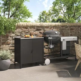 casa.pro Bolognano 92 x 80 x 50 cm Schwarz