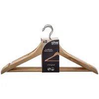 5five simply smart 5five - 8 kleiderbügel aus Holz