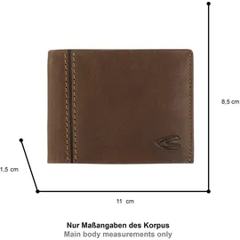 CAMEL ACTIVE Bilbao Geldbörse Herren RFID Leder cognac