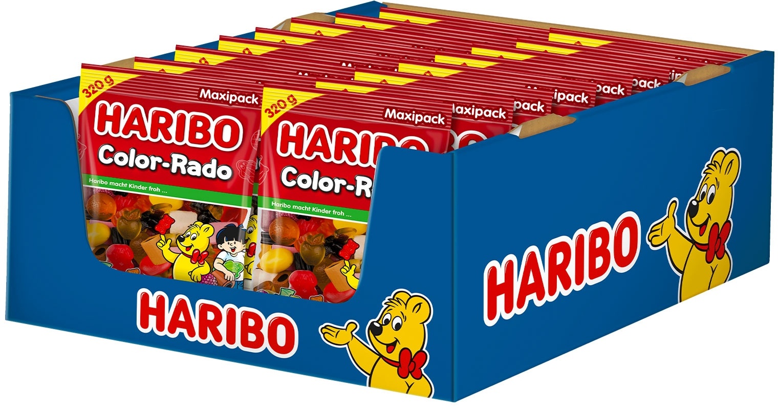 Haribo Fruchtgummi Color-Rado 320 g, 28er Pack
