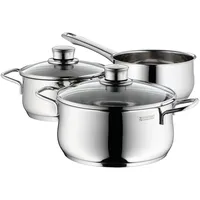WMF Diadem Plus Topf-Set 3-tlg. 2 x Bratentopf + Stielkasserolle