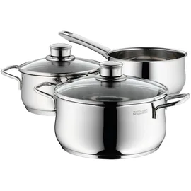 WMF Diadem Plus Topf-Set 3-tlg. 2 x Bratentopf + Stielkasserolle