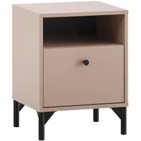MÖBELPARTNER Smash Nachttisch apricot 40,3 x 33,1 x 53,2
