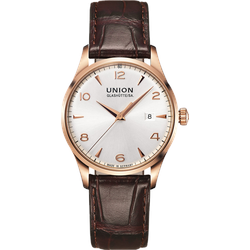 Union Glashütte Noramis Gold D900.407.76.037.01 - silber,braun - 40mm