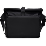 RAINS Umhängetasche Rolltop Commuter Bag black