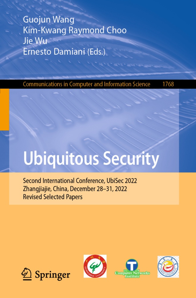 Ubiquitous Security  Kartoniert (TB)
