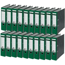 Leitz Qualitäts-Ordner DIN A4 80 mm Grün 20 St.