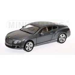 MINICHAMPS® 100139920 1:18 BENTLEY CONTINENTAL GT - 2011 - GREY METALLIC