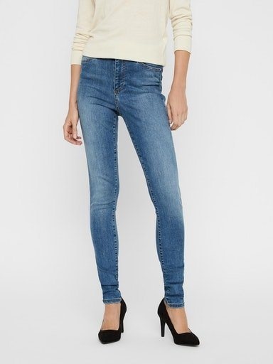Vero Moda Skinny-fit-Jeans VMSOPHIA HW SKINNY JEANS LT BL NOOS blau XXL (44)