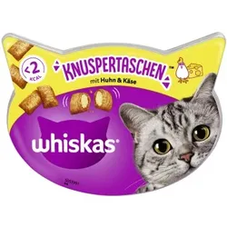 Whiskas Knuspertaschen 8x60g Huhn & Käse
