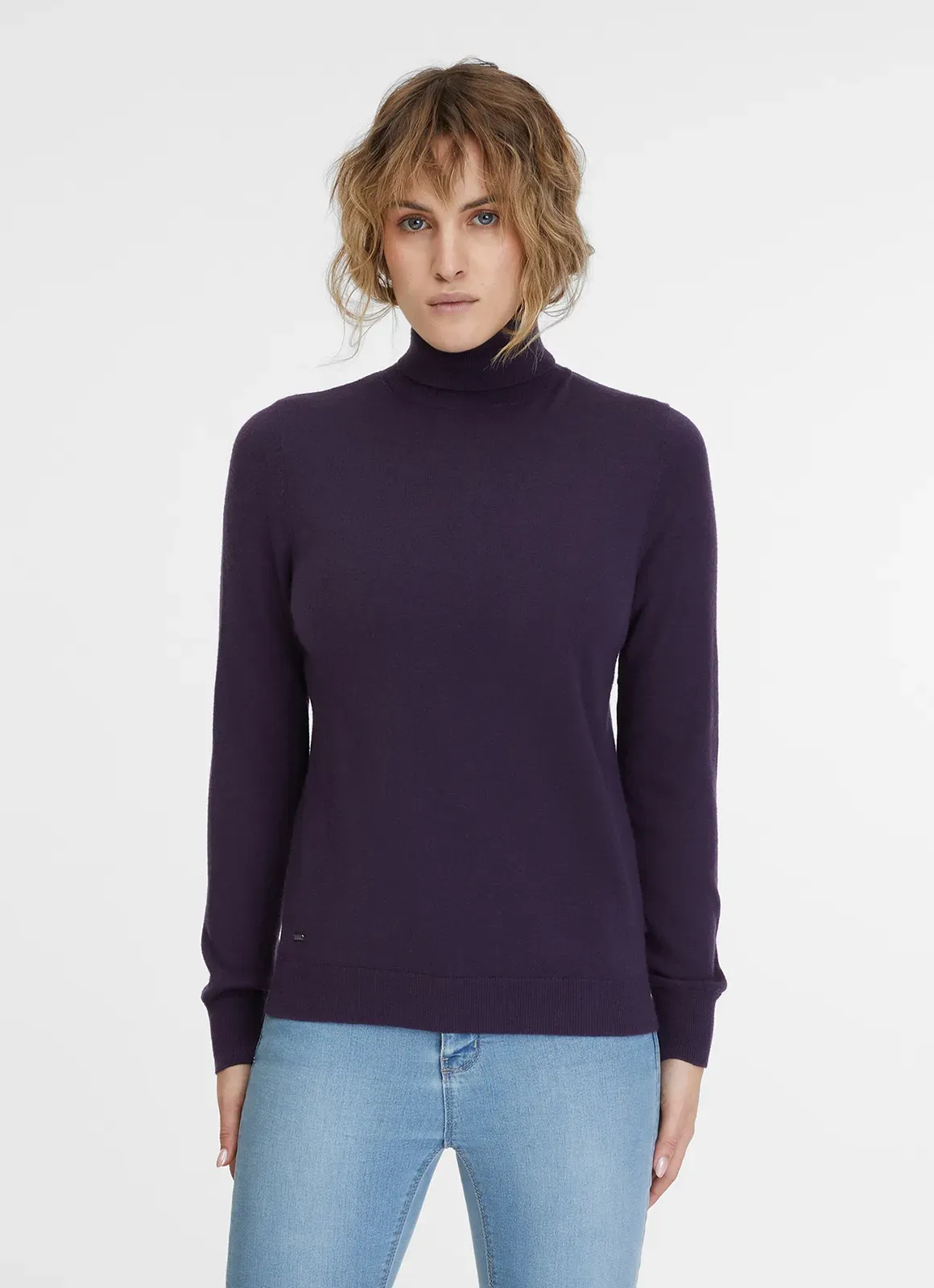 Ragwear Rollkragenpullover »UNNITY« Ragwear PLUM L (40)