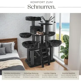 Tectake Gismo 195 cm schwarz