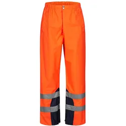 Safestyle Warnschutz Regenbundhose MATULA - leuchtorange;marine - M