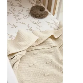 Meyco Baby Knots 75x100 Cm Minikrippendecke - Soft Sand - One Size