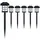 monzana Monzana® LED Solarlampe Außen 6er Set Wetterfest IP44 Erdspieß Solar Garten Leuchte Außenleuchte Balkon Deko