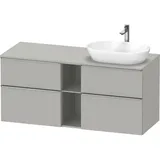 Duravit D-Neo Konsolenwaschtischunterbau wandhängend Betongrau Matt 1400x550x664 mm à DE4970R7007000 DE4970R70070000,