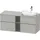 Duravit D-Neo Konsolenwaschtischunterbau wandhängend Betongrau Matt 1400x550x664 mm à DE4970R7007000 DE4970R70070000,
