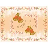 Sovie Horeca Tischset Harmony in Aprikot aus Linclass® Airlaid 40 x 30 cm, 100 Stück, - Weihnachten Platzset Platzdeckchen