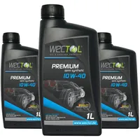 WECTOL 10W-40 Premium 10w40 / 3x1 Liter