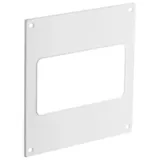 airRoxy 2Stk. Flachrohr Wandflansch 110x55mm Lüftungskanal airRoxy 02-408