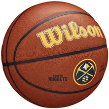 Wilson Basketball NBA Team Tribute Denver Nuggets braun|blau 7
