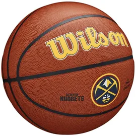 Wilson Basketball NBA Team Tribute Denver Nuggets braun|blau 7