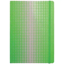 Cedon Notizbuch A4 grün/pink