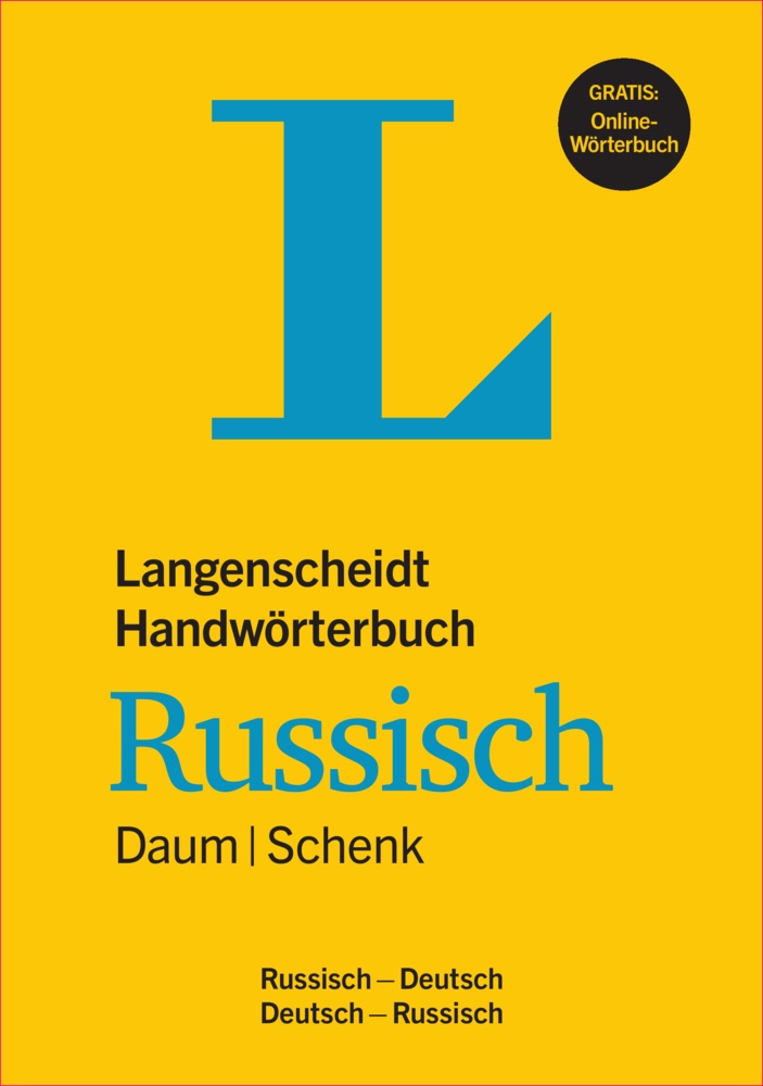 Langenscheidt Handwörterbuch Russisch Daum/Schenk - Langenscheidt Handwörterbuch Russisch Daum/Schenk  Gebunden