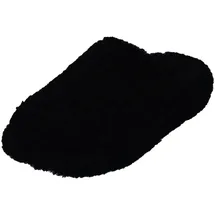 FitFlop iQUSHION D-LUXE PADDED TEDDY SLIPPER Schwarz 38